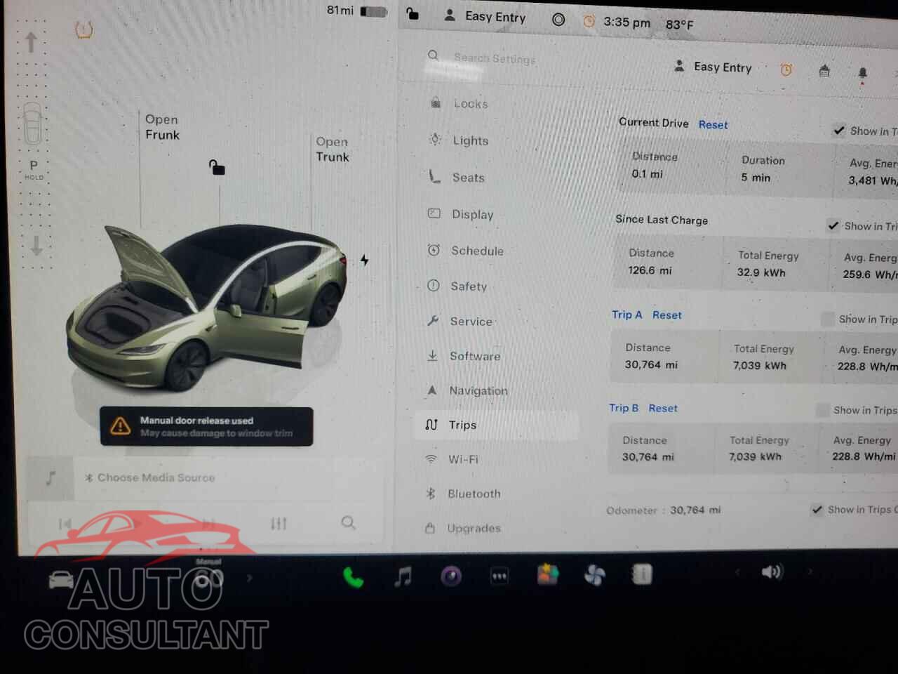 TESLA MODEL 3 2024 - 5YJ3E1EB4RF743564