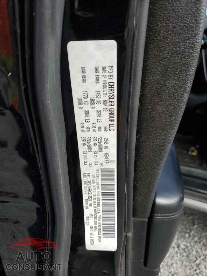 DODGE DURANGO 2013 - 1C4RDJDG8DC613528