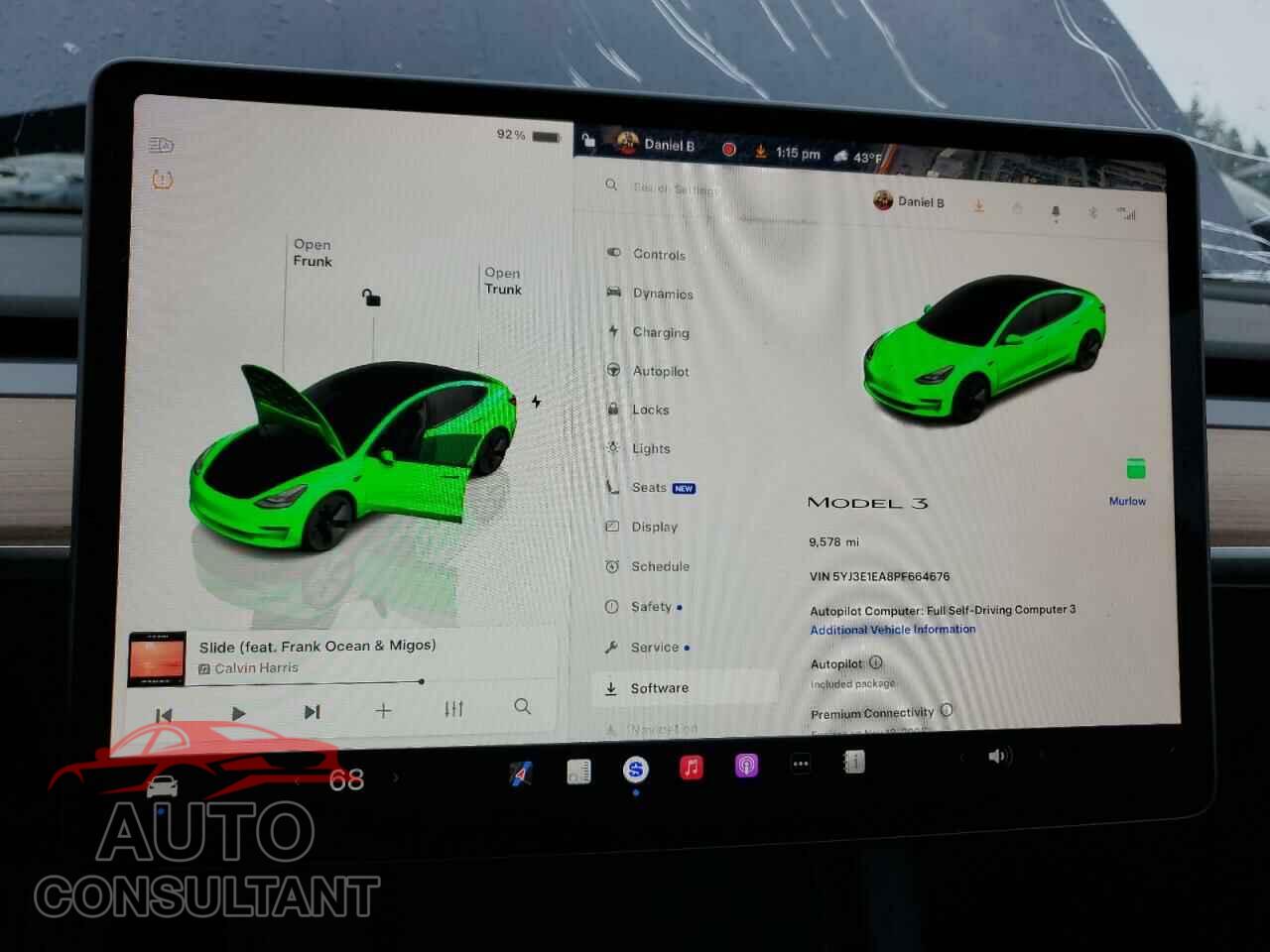 TESLA MODEL 3 2023 - 5YJ3E1EA8PF664676