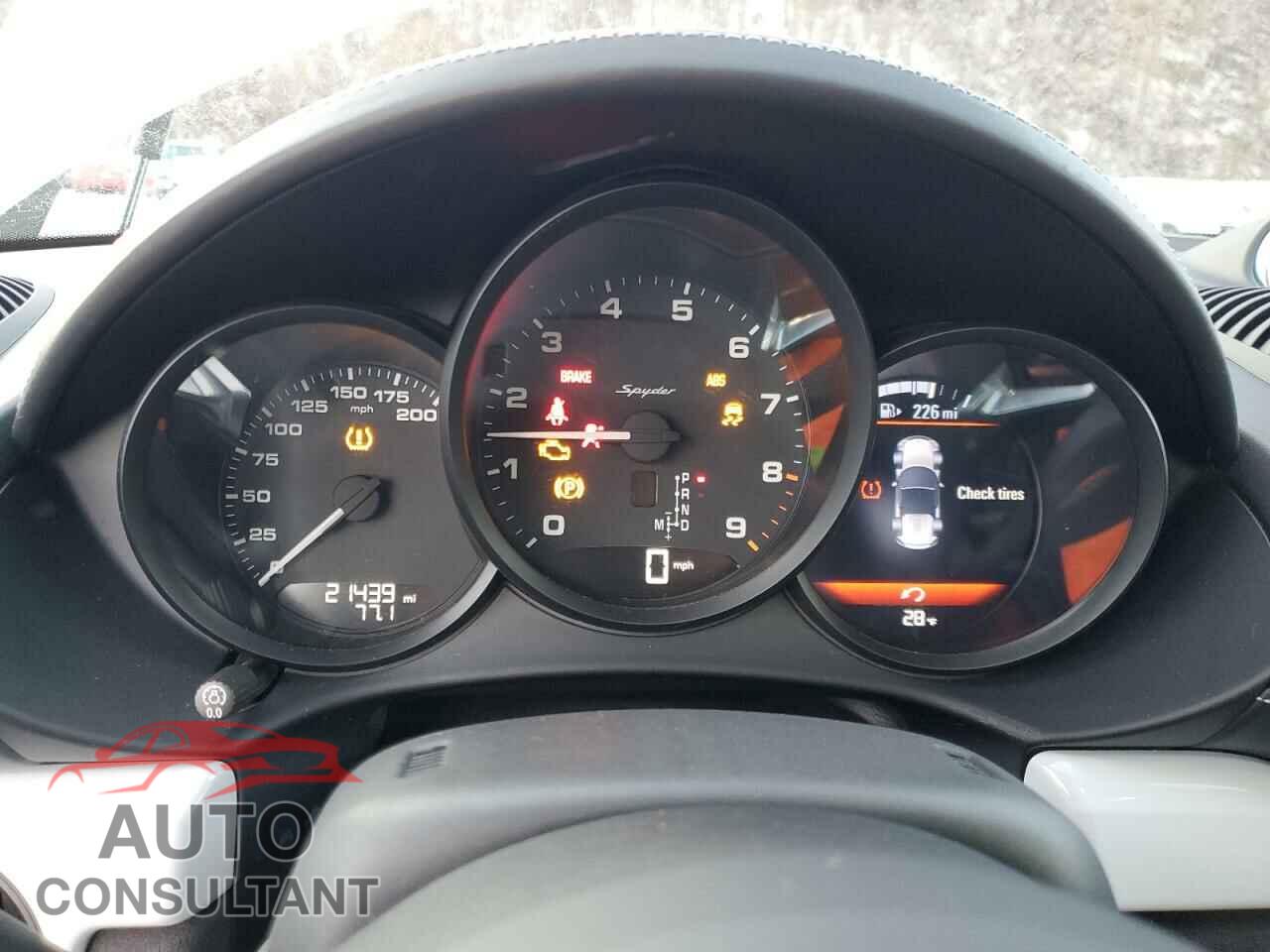 PORSCHE BOXSTER 2021 - WP0CC2A87MS240256