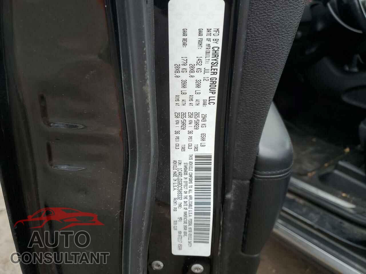 DODGE DURANGO 2013 - 1C4RDJDG8DC509332