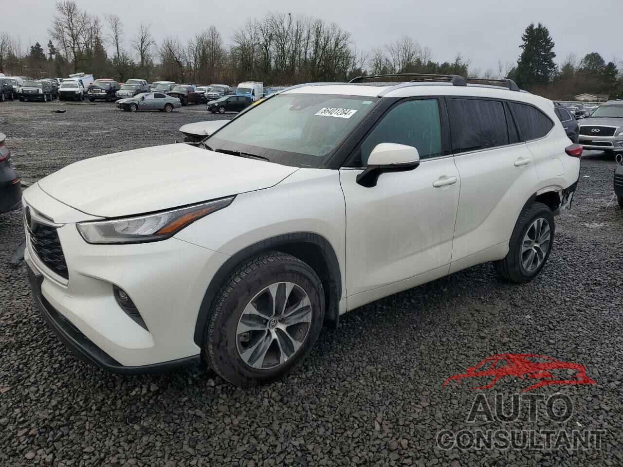 TOYOTA HIGHLANDER 2020 - 5TDHZRBH8LS519802