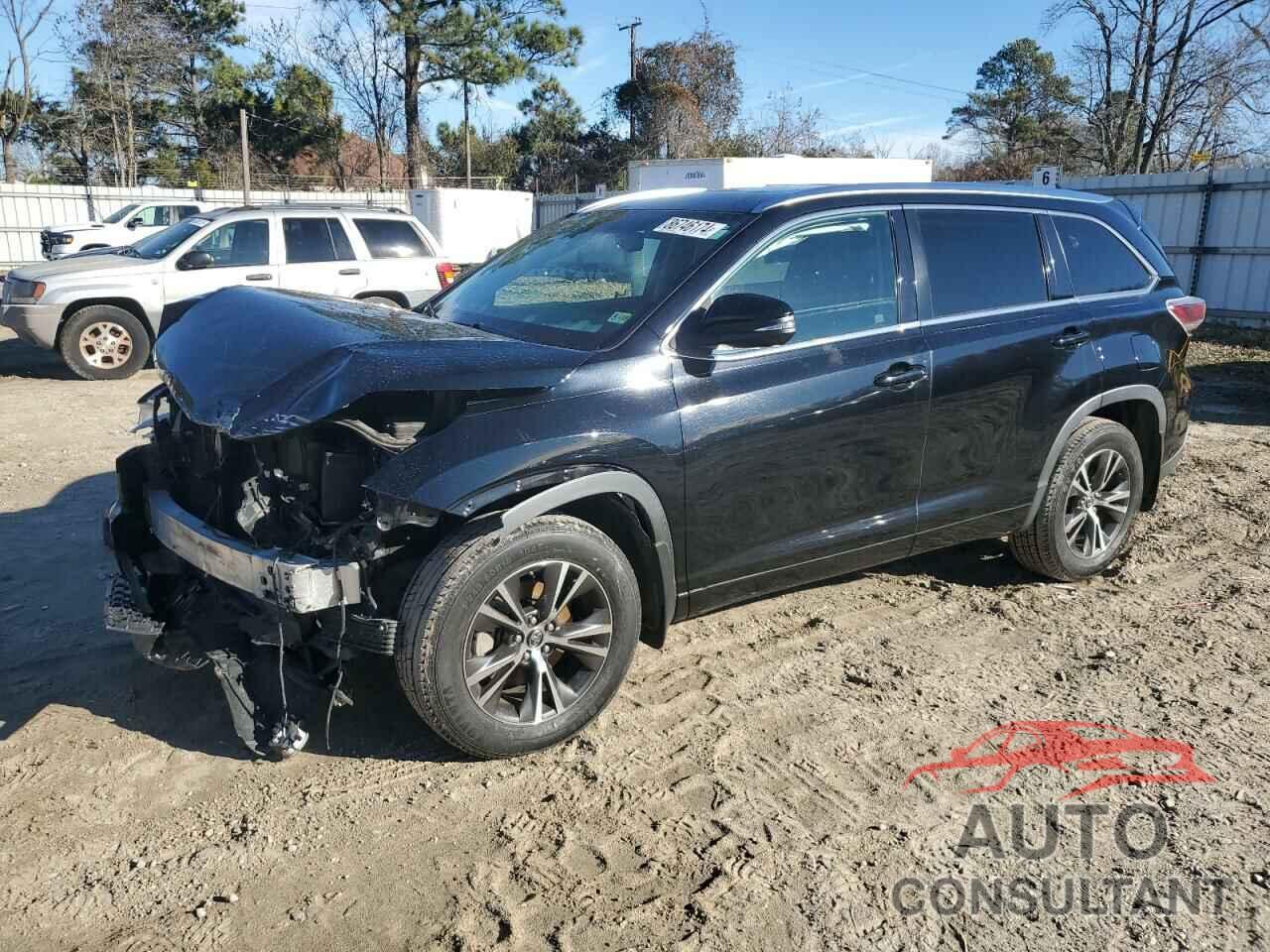 TOYOTA HIGHLANDER 2016 - 5TDJKRFH4GS503733