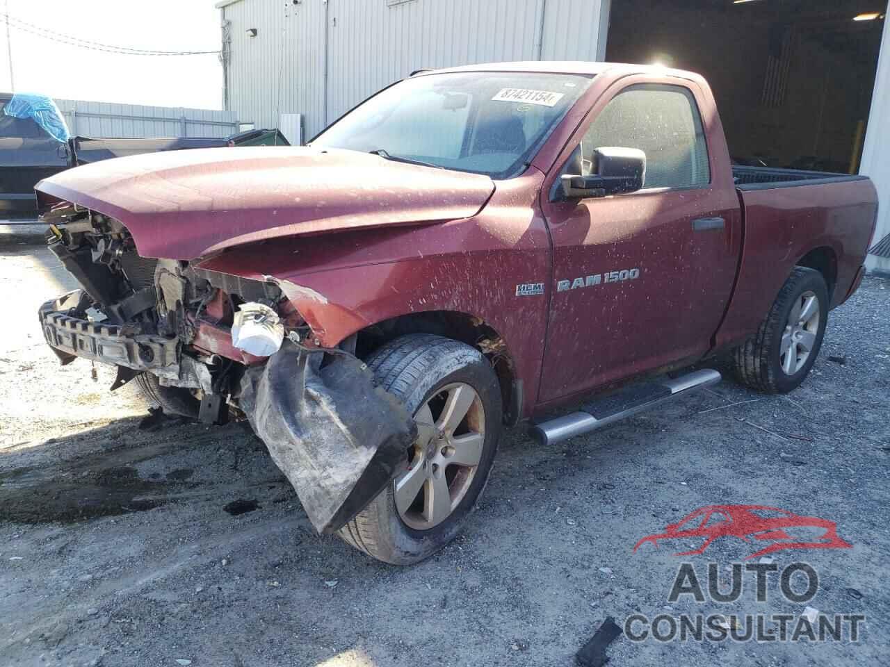 DODGE RAM 1500 2012 - 3C6JD6AT0CG156714