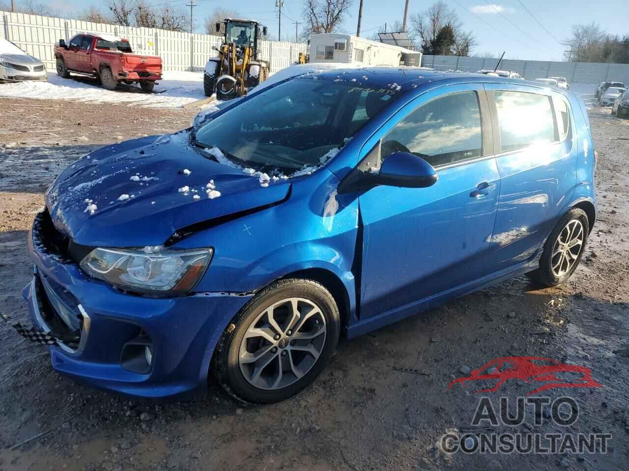 CHEVROLET SONIC 2017 - 1G1JC6SB2H4136477
