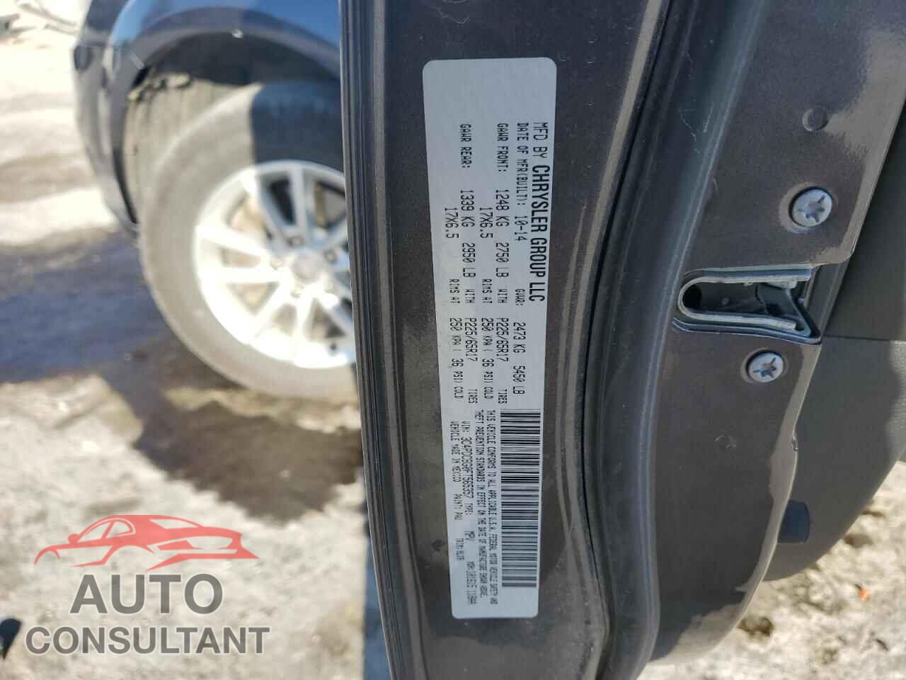 DODGE JOURNEY 2015 - 3C4PDCBG0FT565357