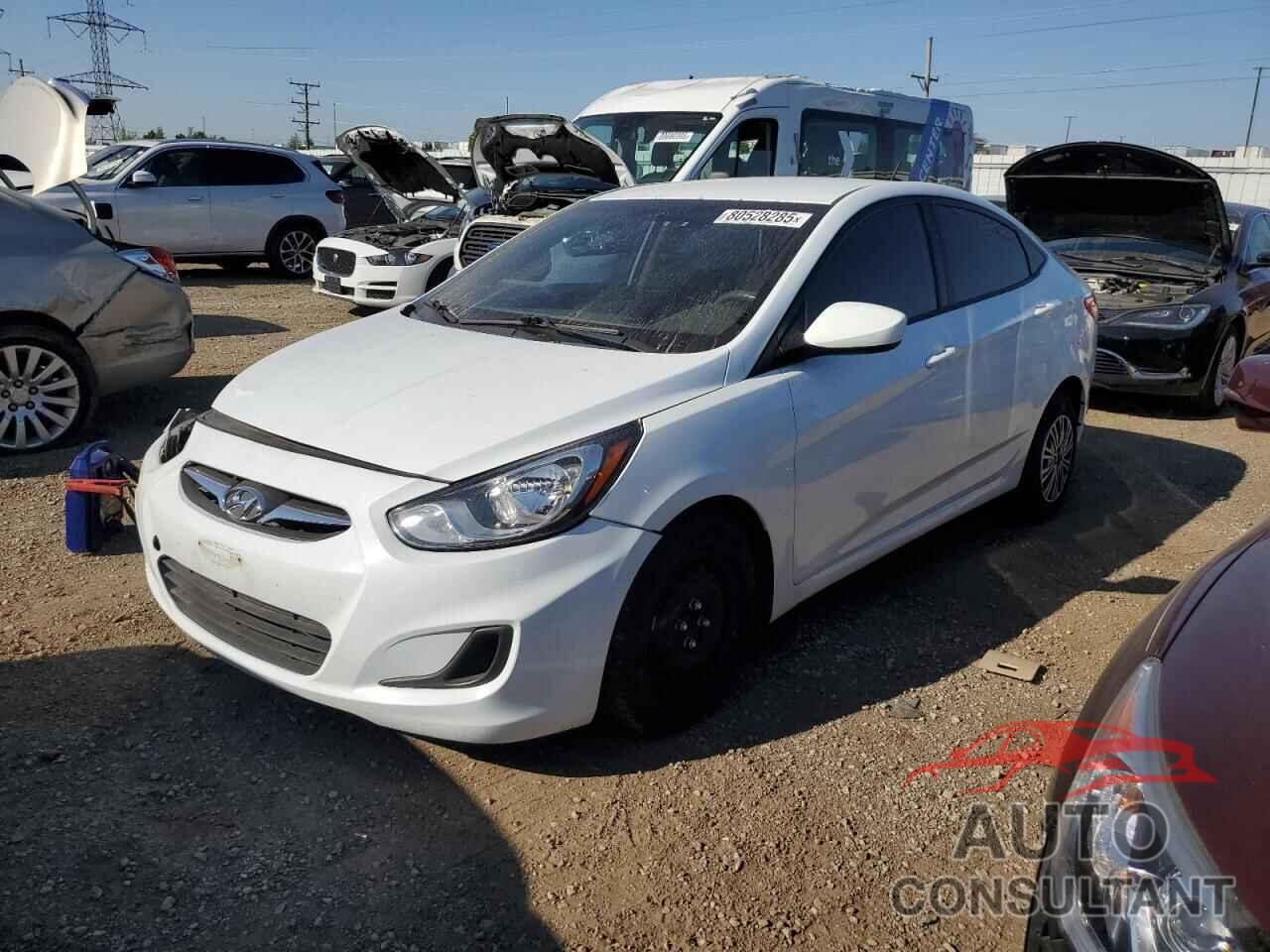 HYUNDAI ACCENT 2013 - KMHCT4AE1DU533295