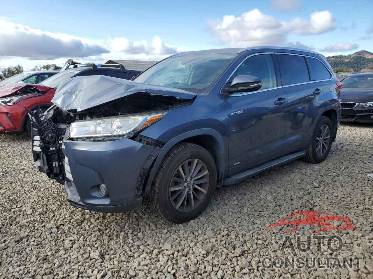 TOYOTA HIGHLANDER 2017 - 5TDJGRFH7HS036374