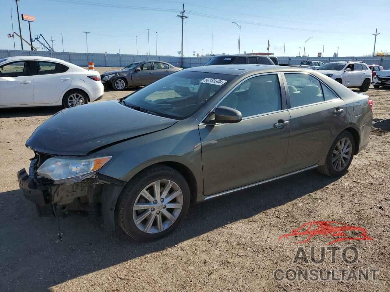 TOYOTA CAMRY 2012 - 4T4BF1FK7CR232406