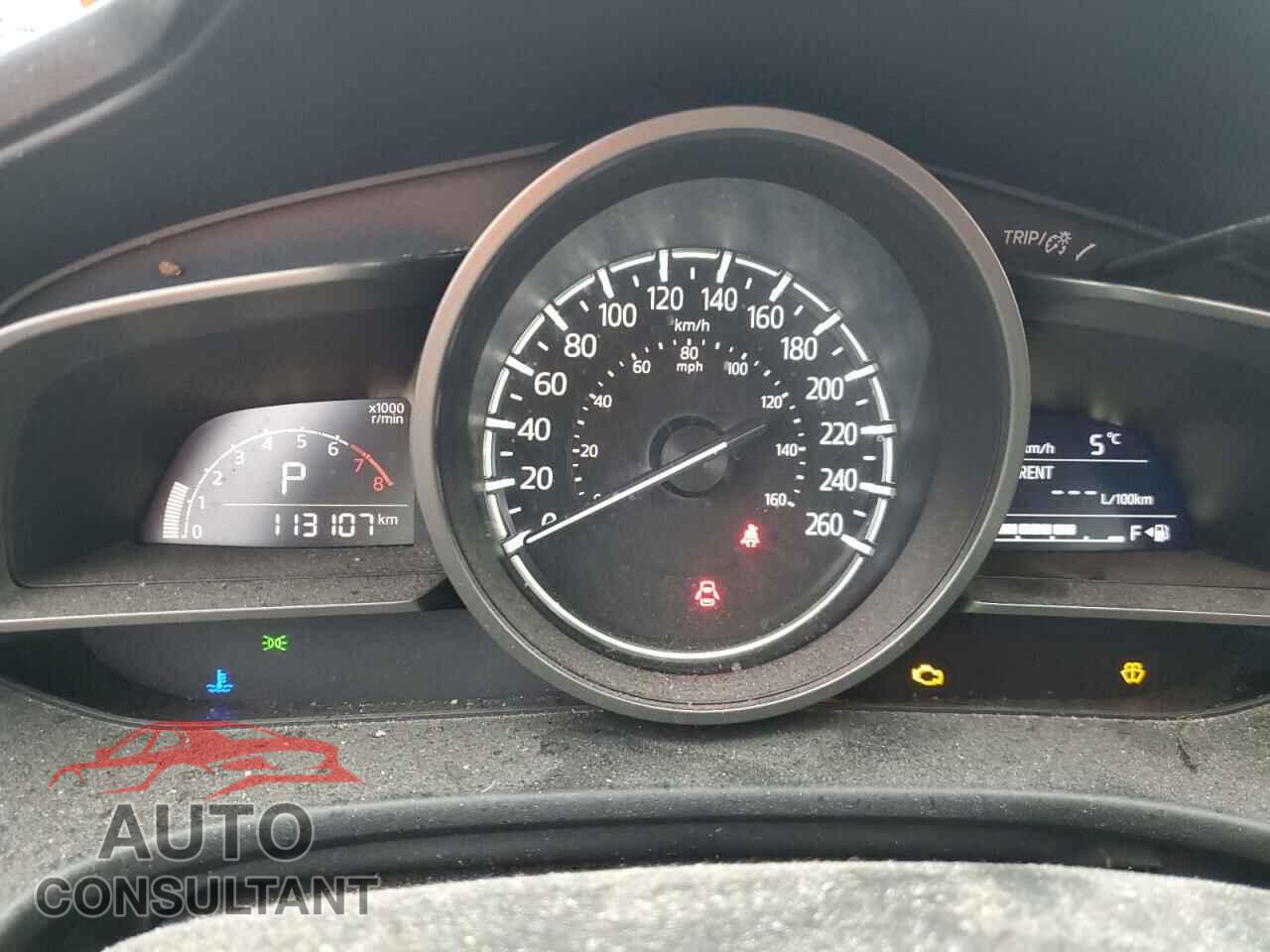 MAZDA 3 2017 - 3MZBN1L76HM134400
