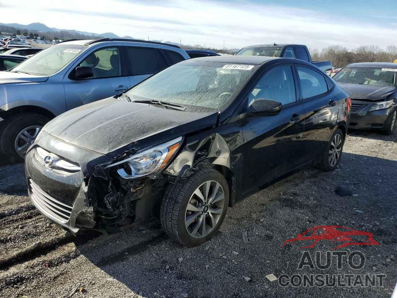 HYUNDAI ACCENT 2017 - KMHCT4AE2HU356844