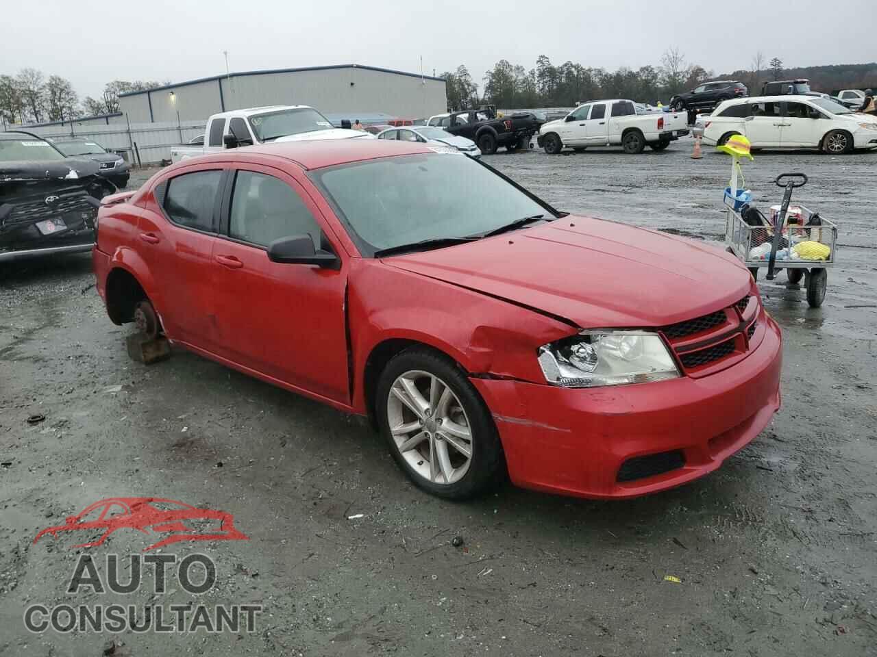 DODGE AVENGER 2013 - 1C3CDZAG6DN771819