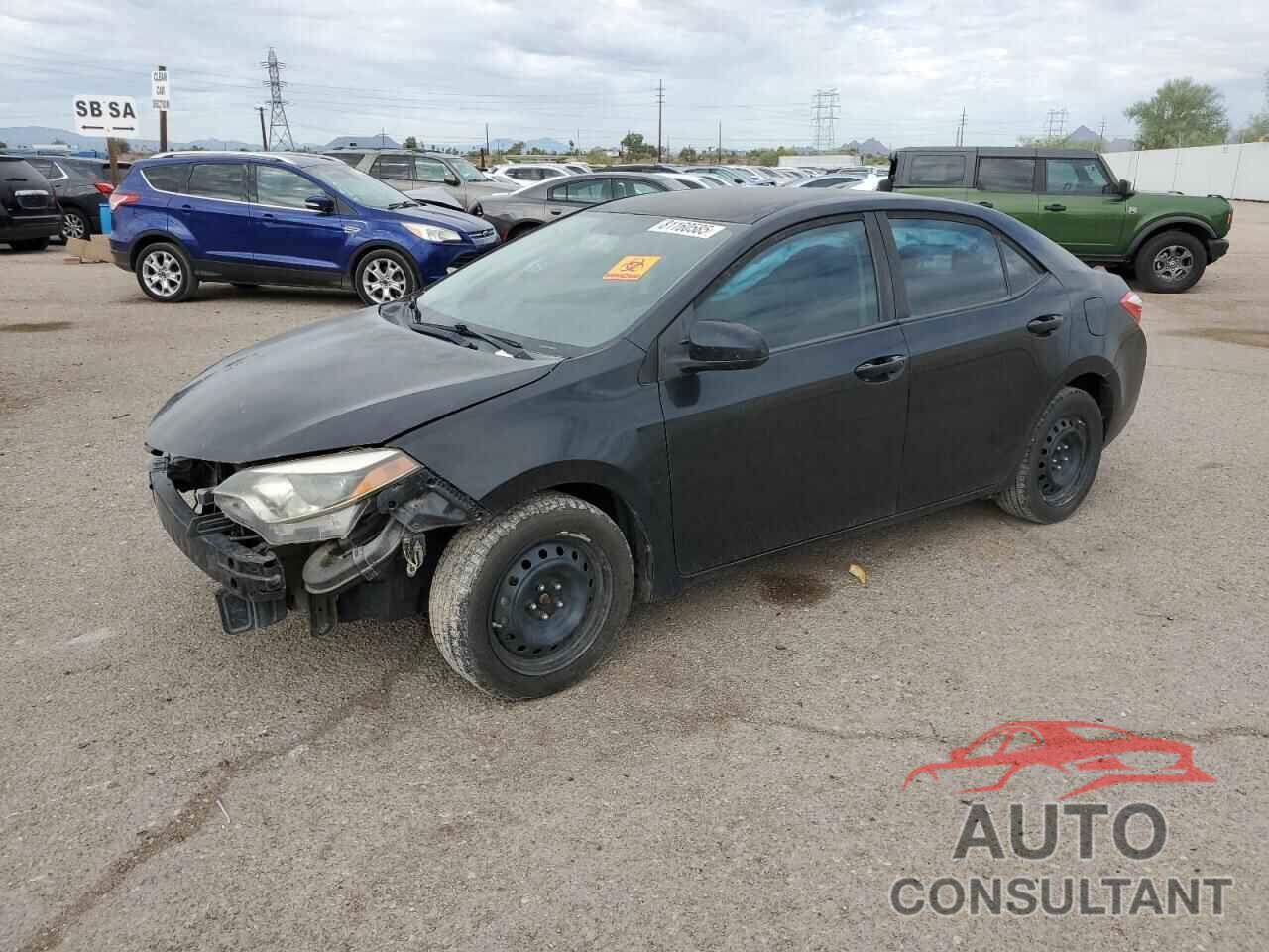 TOYOTA COROLLA 2014 - 5YFBURHE5EP102344