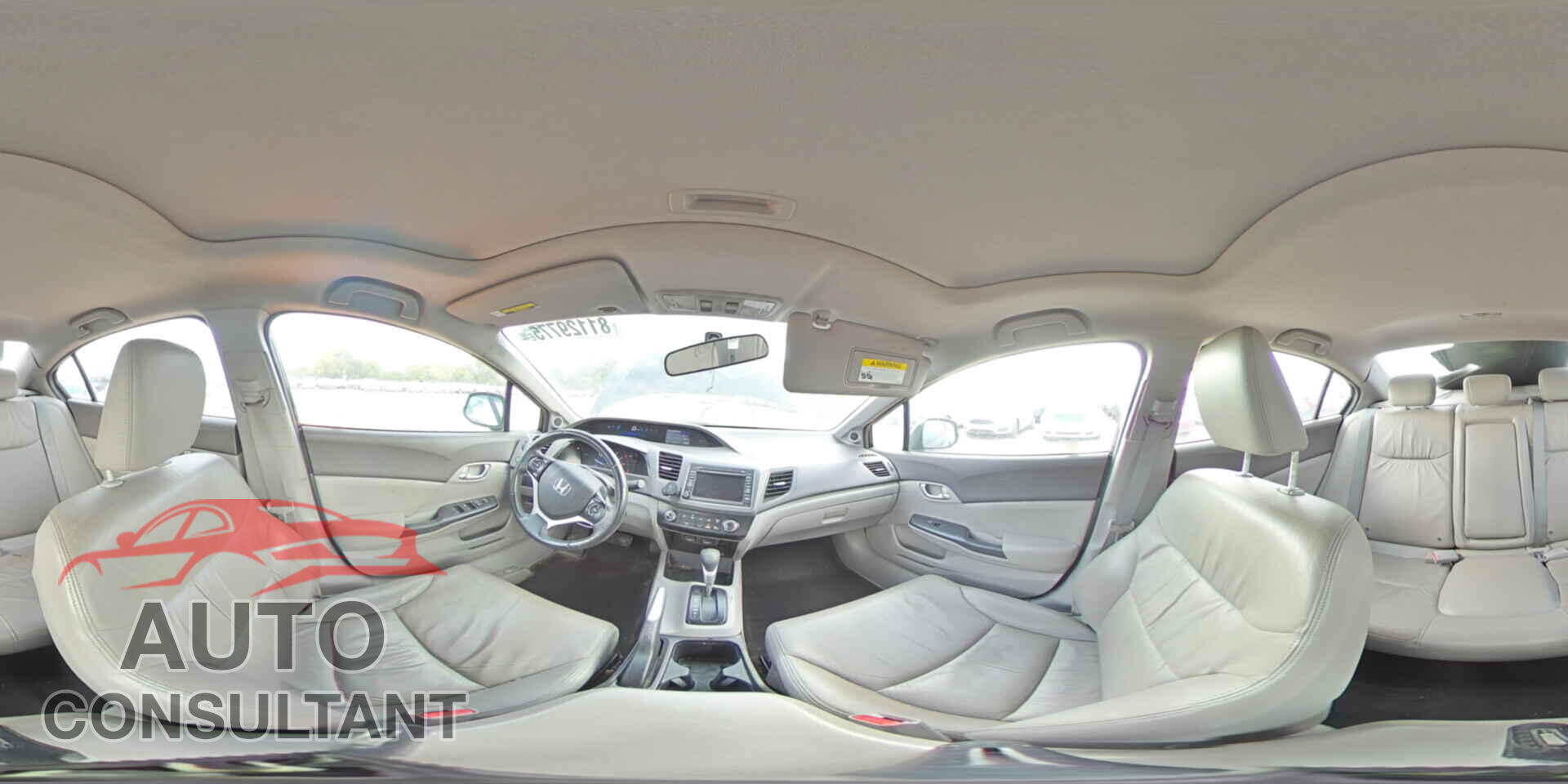 HONDA CIVIC 2012 - 19XFB2F94CE041748