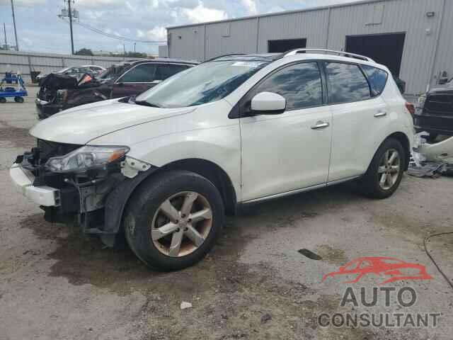 NISSAN MURANO 2010 - JN8AZ1MU8AW021727