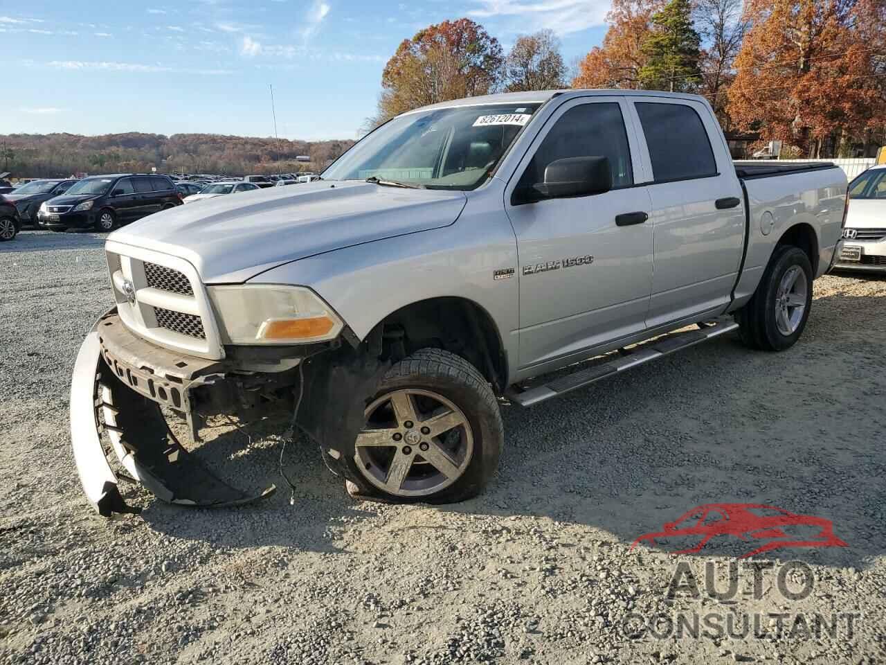 DODGE RAM 1500 2012 - 1C6RD6KT8CS141453