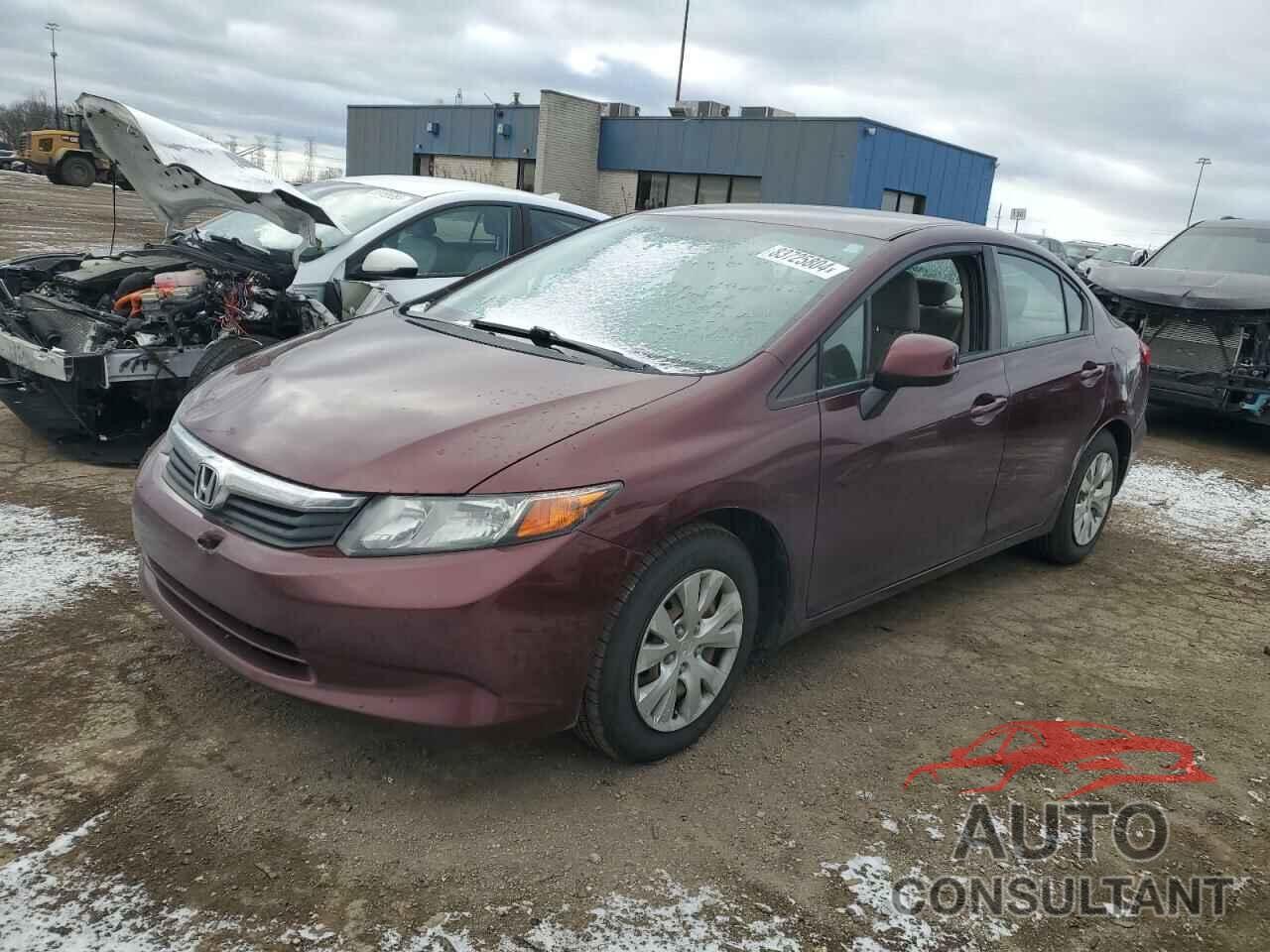 HONDA CIVIC 2012 - 19XFB2F52CE105122