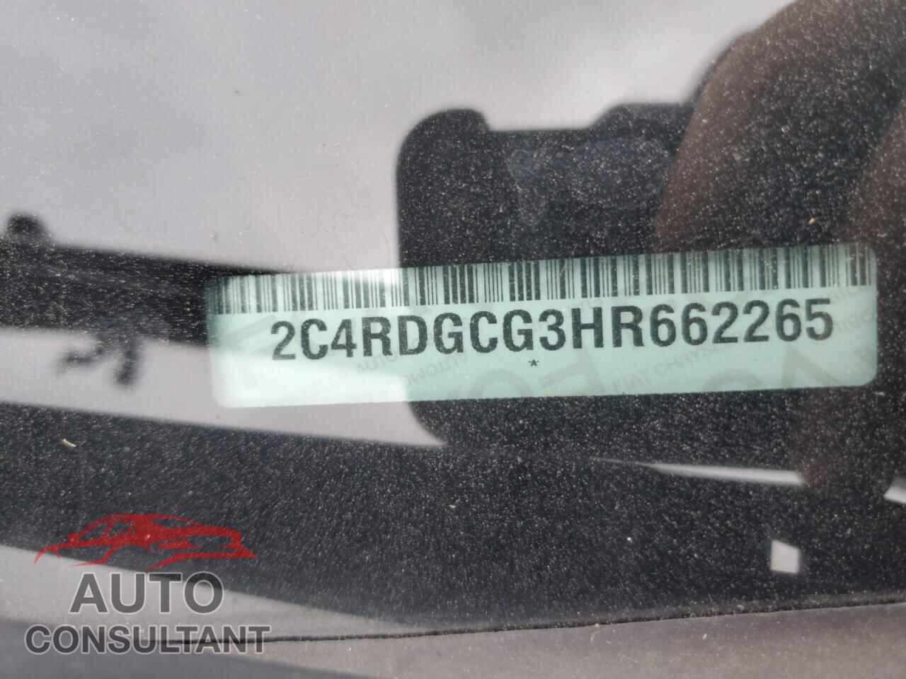 DODGE CARAVAN 2017 - 2C4RDGCG3HR662265
