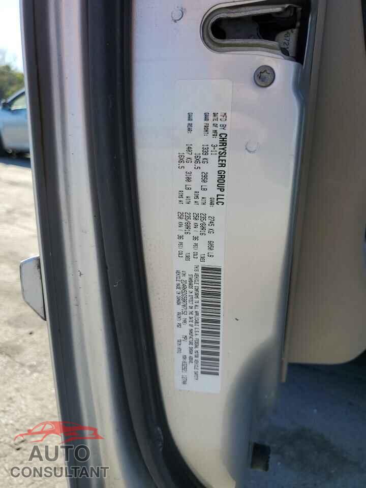 DODGE CARAVAN 2011 - 2D4RN5DG5BR707152