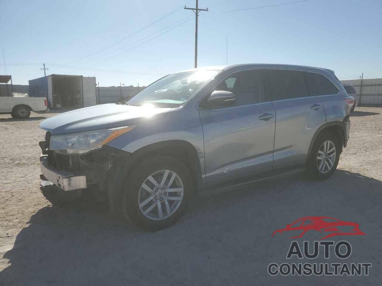 TOYOTA HIGHLANDER 2014 - 5TDZARFHXES008780