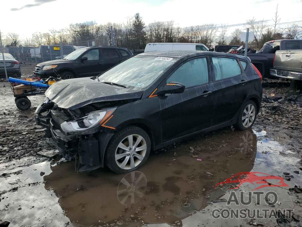 HYUNDAI ACCENT 2012 - KMHCU5AE4CU048246