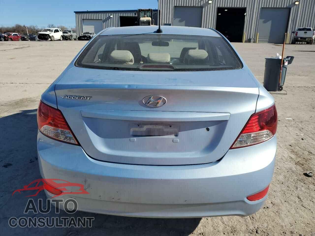 HYUNDAI ACCENT 2012 - KMHCU4AE5CU240236