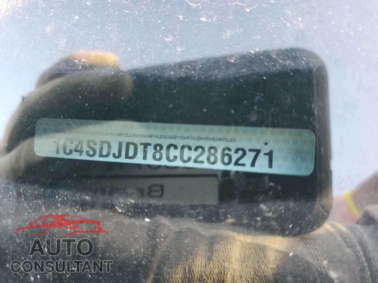DODGE DURANGO 2012 - 1C4SDJDT8CC286271