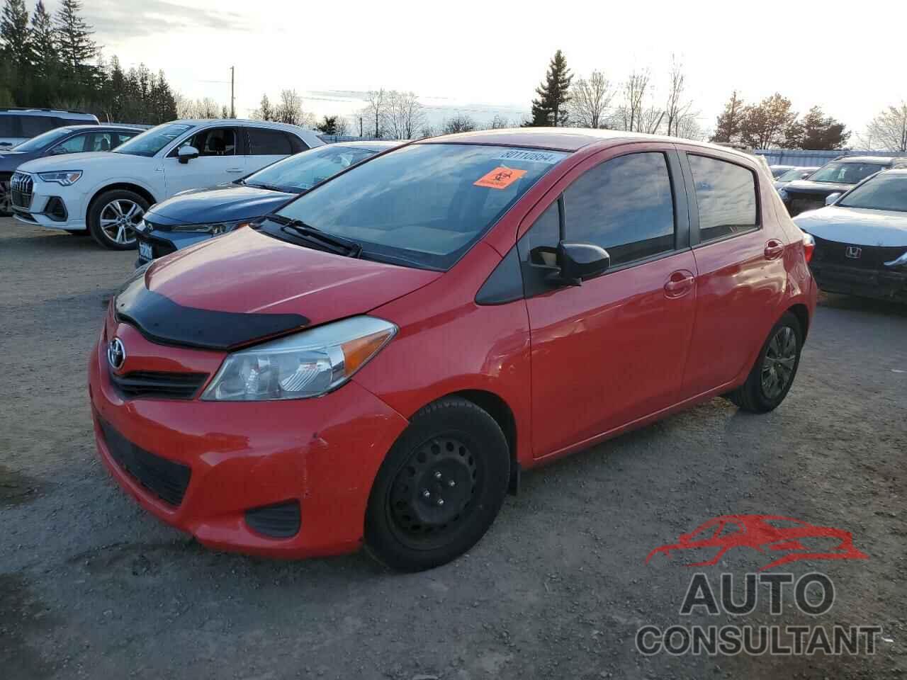 TOYOTA YARIS 2012 - JTDKTUD32CD532469