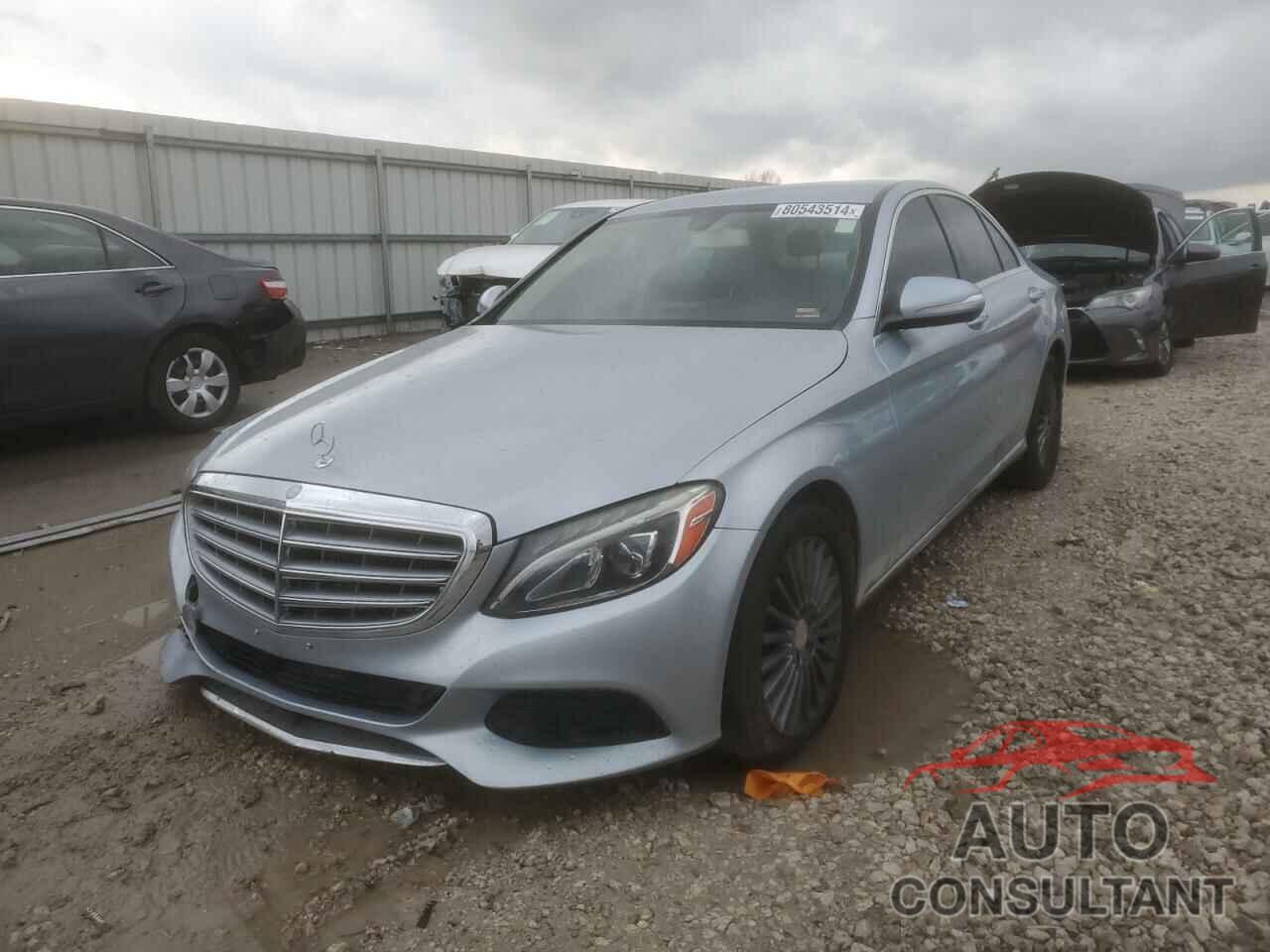 MERCEDES-BENZ C-CLASS 2015 - 55SWF4JBXFU091934