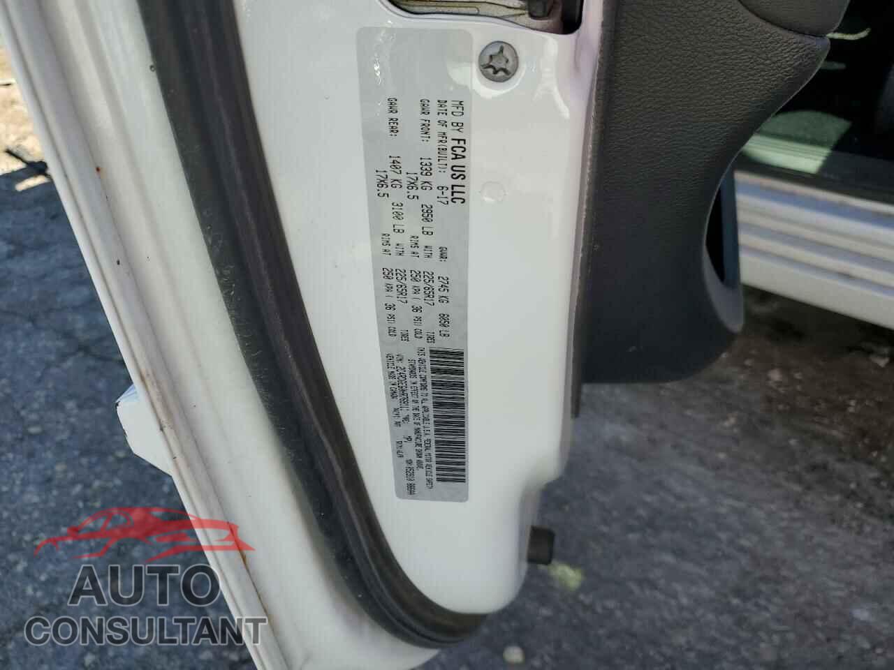 DODGE CARAVAN 2017 - 2C4RDGEG0HR769111