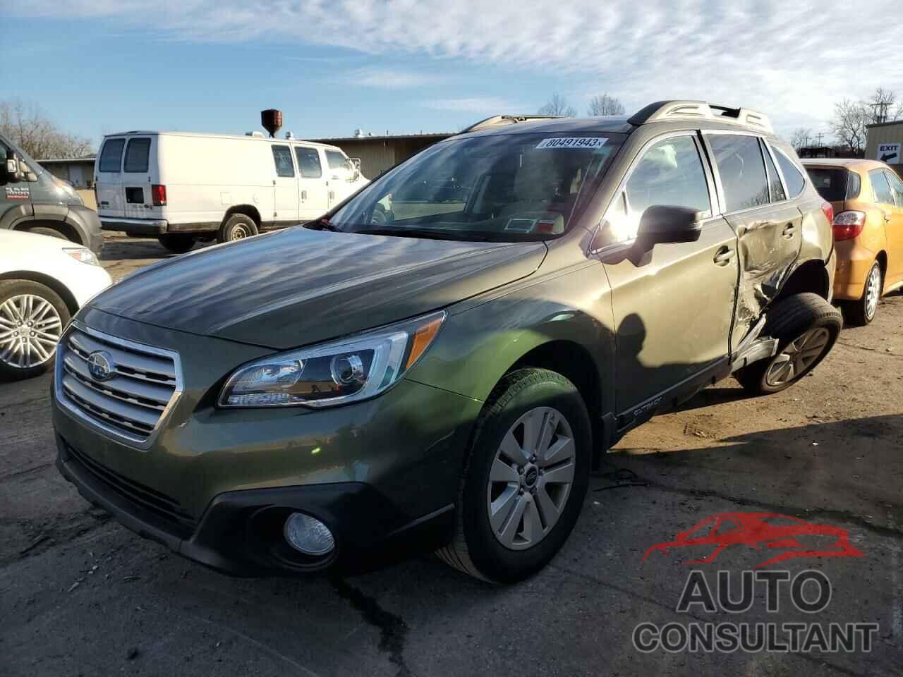 SUBARU OUTBACK 2015 - 4S4BSAFC4F3284343