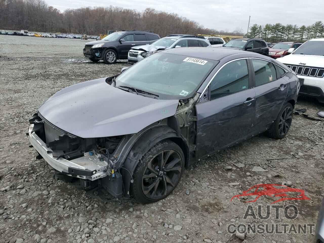 HONDA CIVIC 2019 - 2HGFC2F80KH601760
