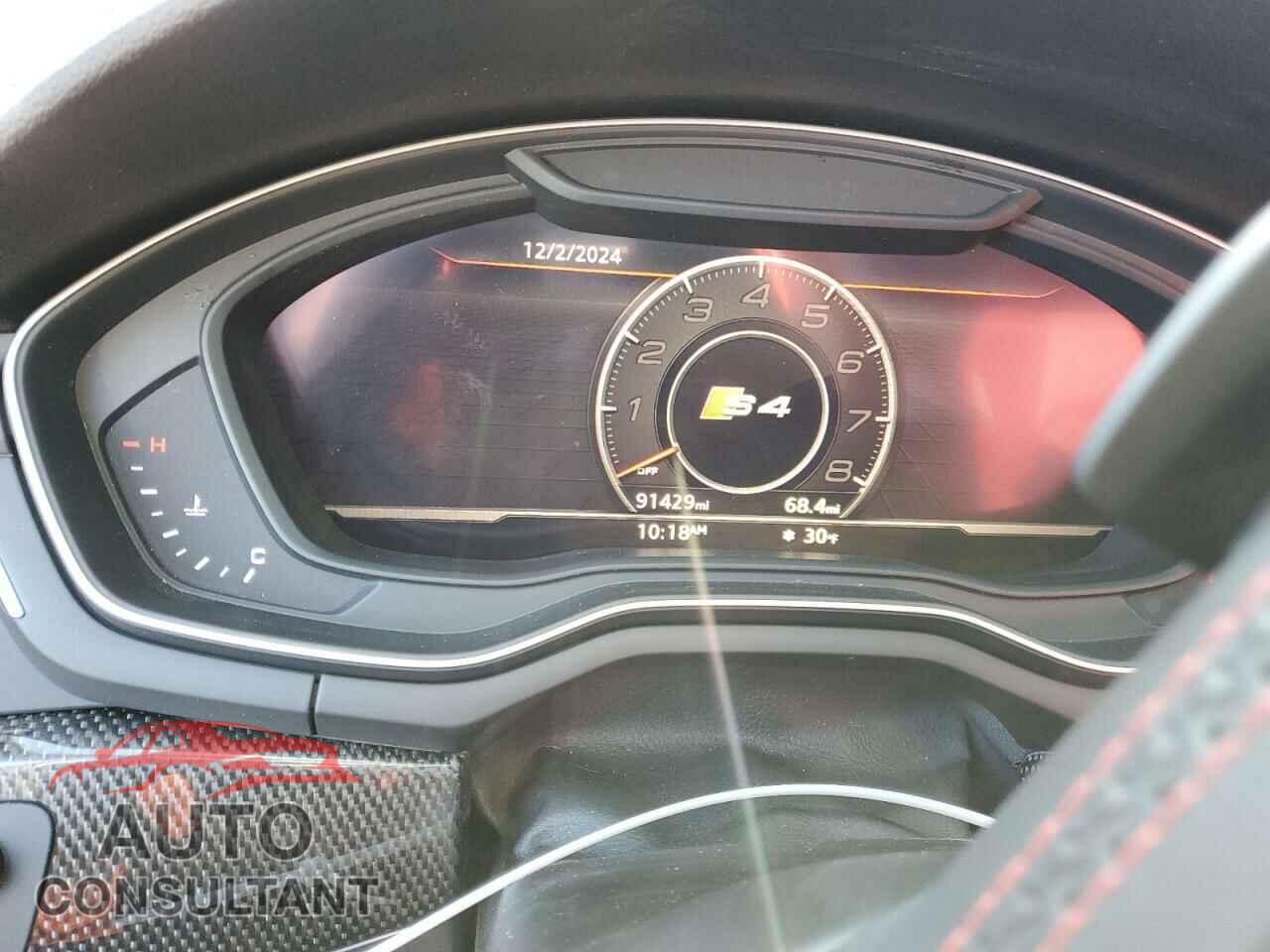 AUDI S4/RS4 2018 - WAUC4BF42JA007547