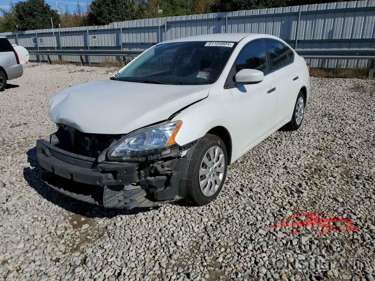 NISSAN SENTRA 2014 - 3N1AB7APXEL690145