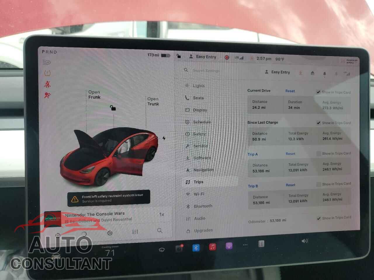 TESLA MODEL 3 2021 - 5YJ3E1EB8MF860122