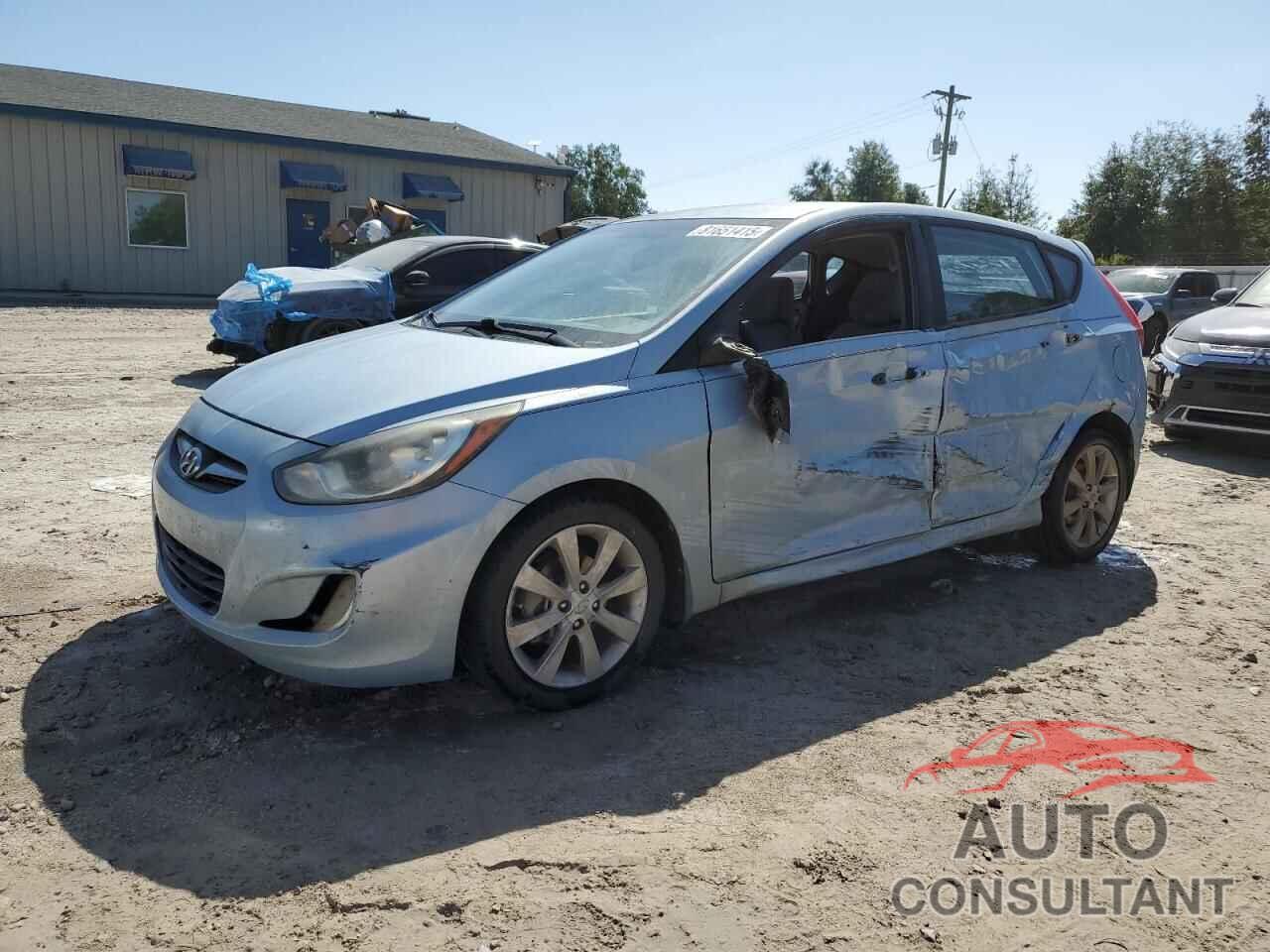 HYUNDAI ACCENT 2013 - KMHCU5AE7DU061879