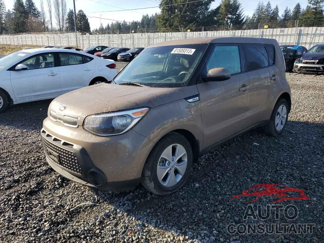 KIA SOUL 2015 - KNDJN2A25F7167794