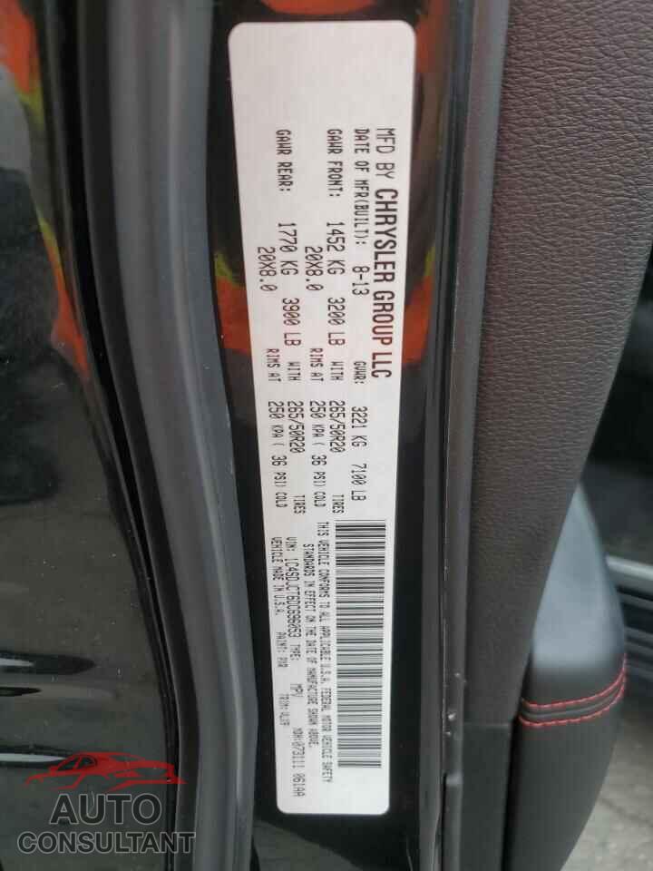 DODGE DURANGO 2013 - 1C4SDJCT6DC696053