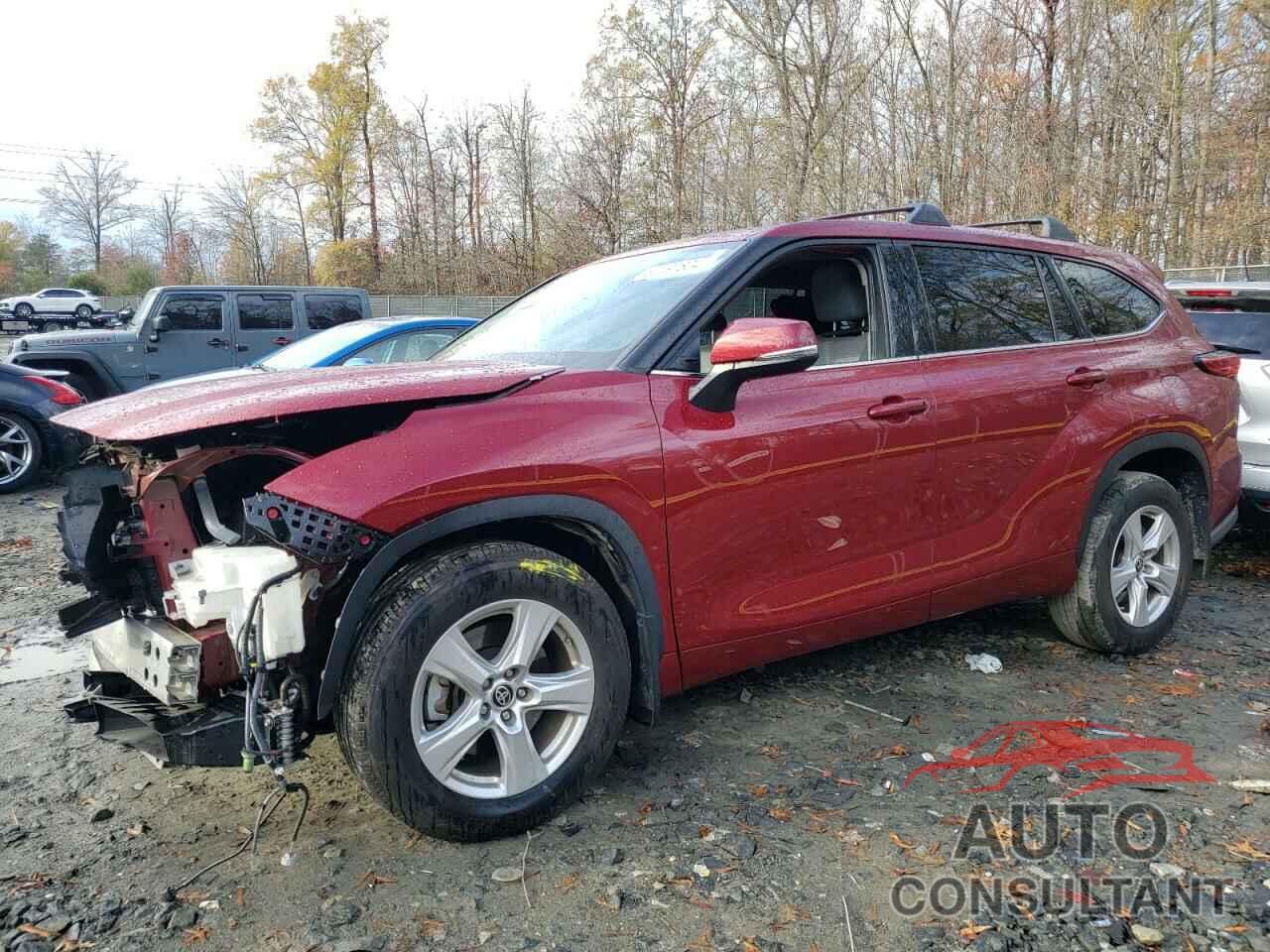 TOYOTA HIGHLANDER 2022 - 5TDBZRBH8NS192620