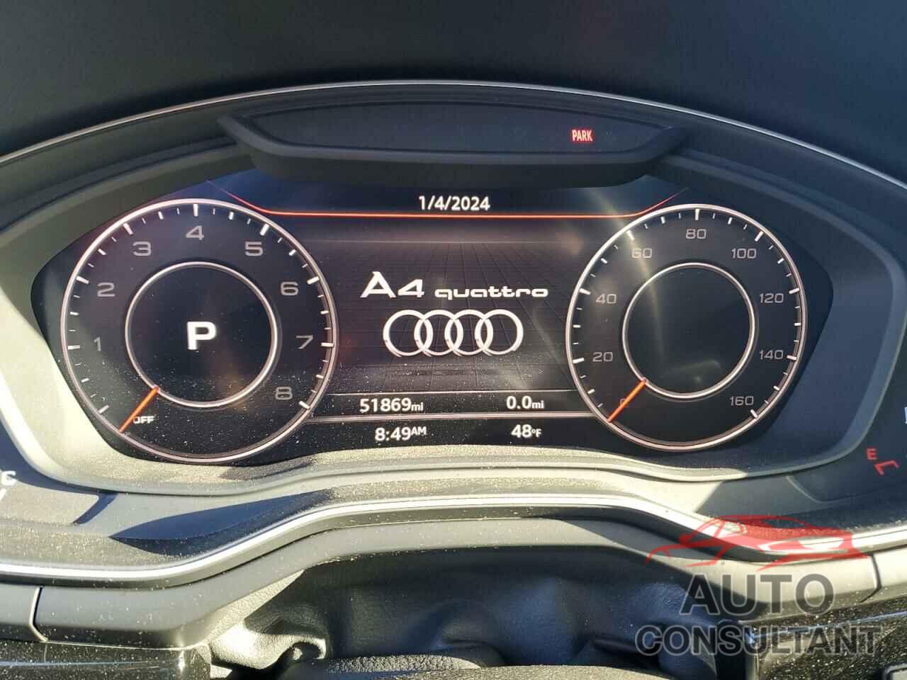 AUDI A4 2019 - WAUFNAF45KA032223