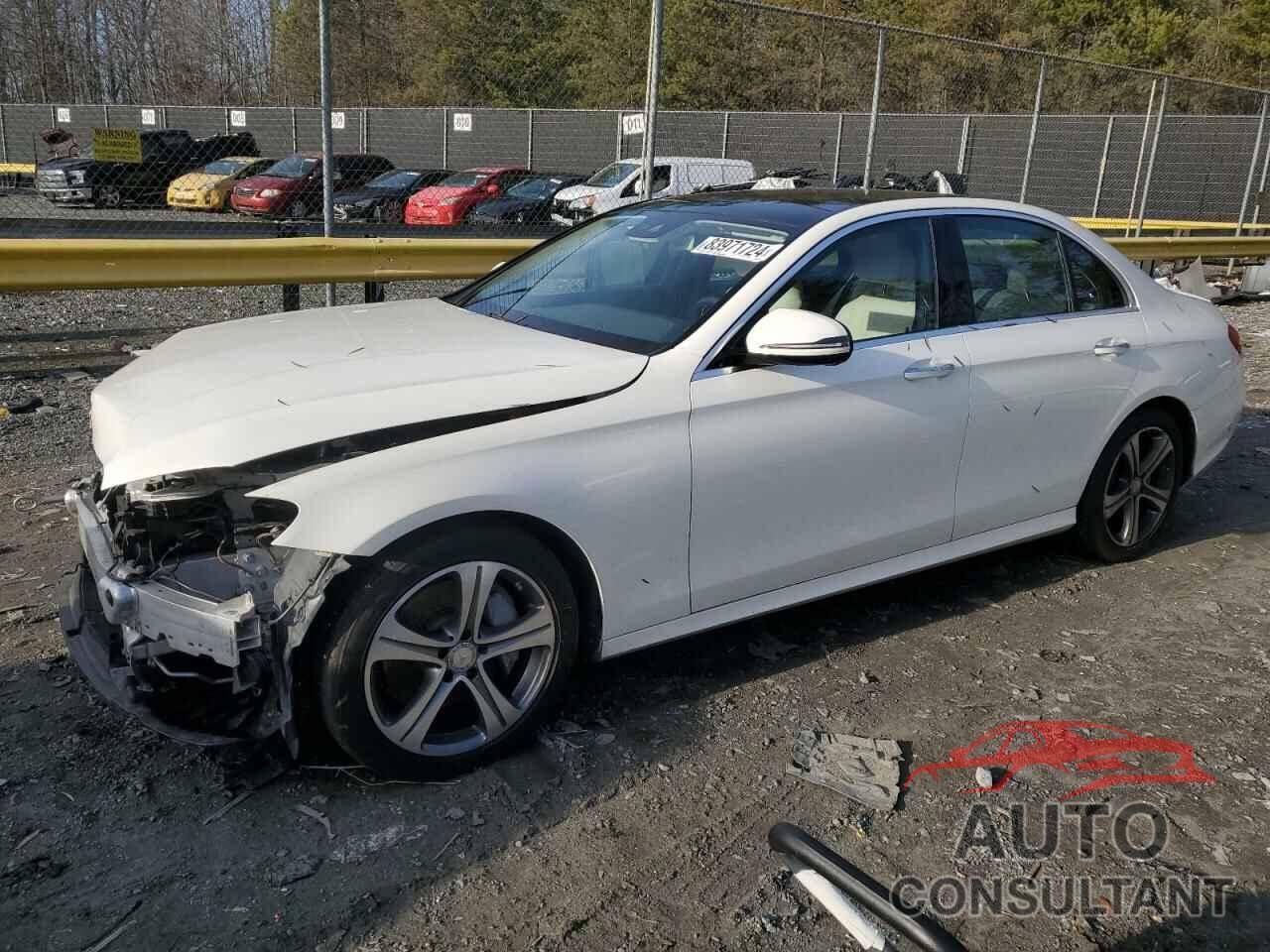 MERCEDES-BENZ E-CLASS 2017 - WDDZF4KB3HA092521