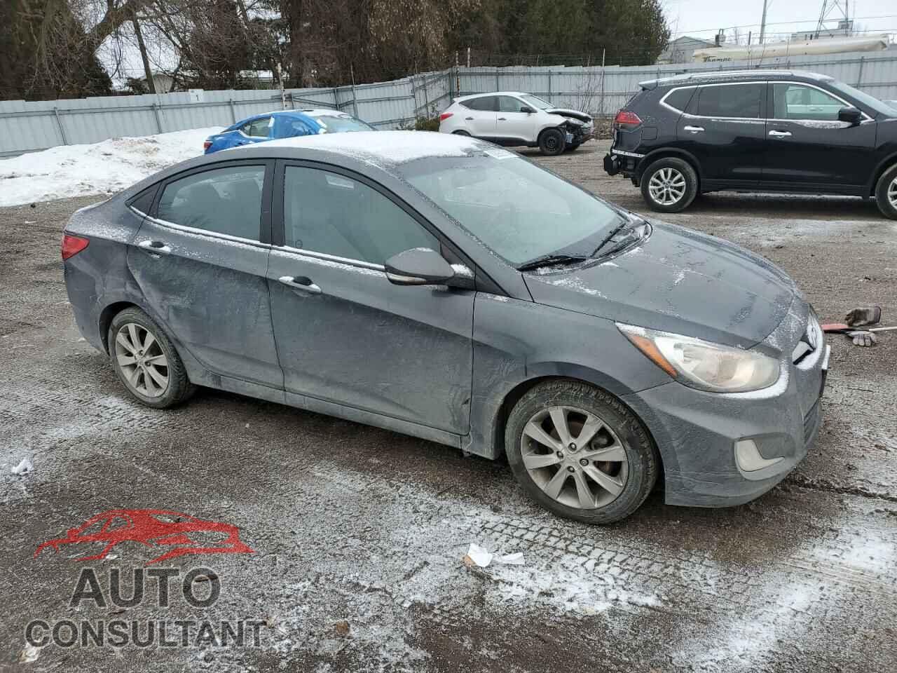 HYUNDAI ACCENT 2012 - KMHCU4AE9CU146568