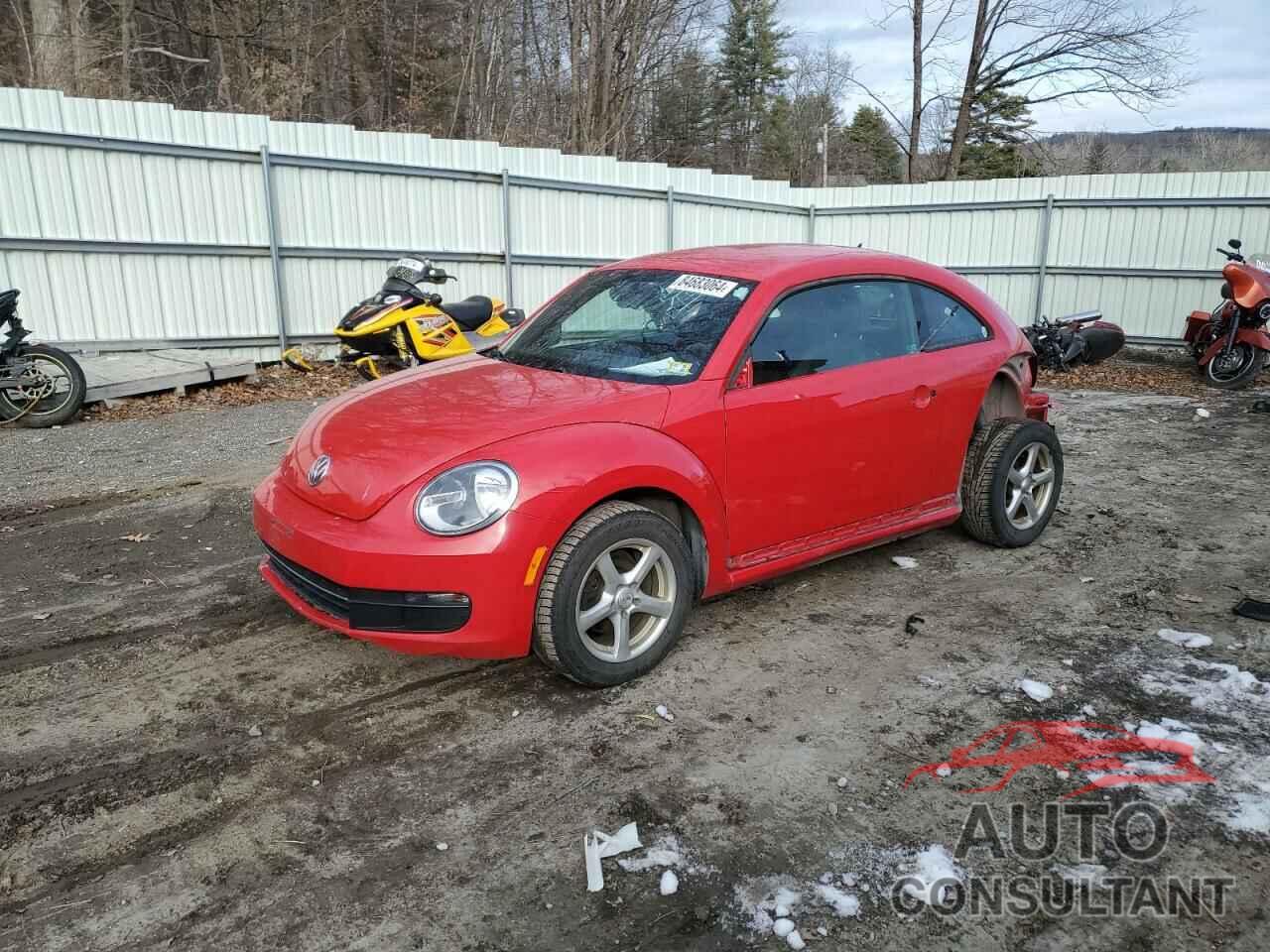 VOLKSWAGEN BEETLE 2012 - 3VWFP7AT9CM646403