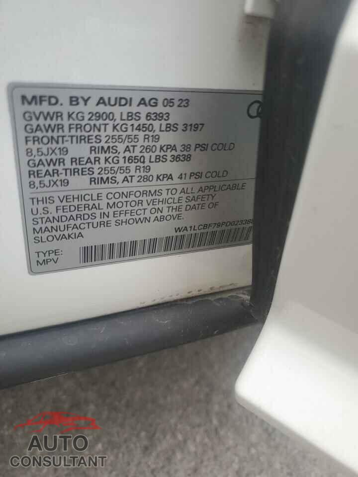 AUDI Q7 2023 - WA1LCBF79PD023388
