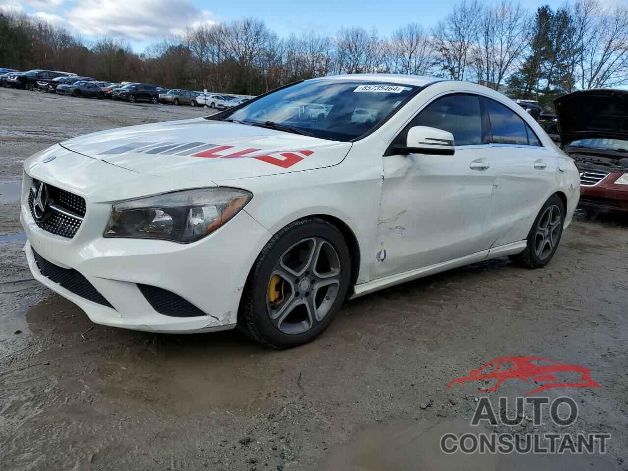 MERCEDES-BENZ CLA-CLASS 2014 - WDDSJ4GB6EN073040