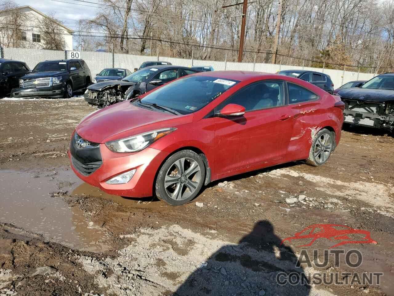 HYUNDAI ELANTRA 2014 - KMHDH6AH0EU028717