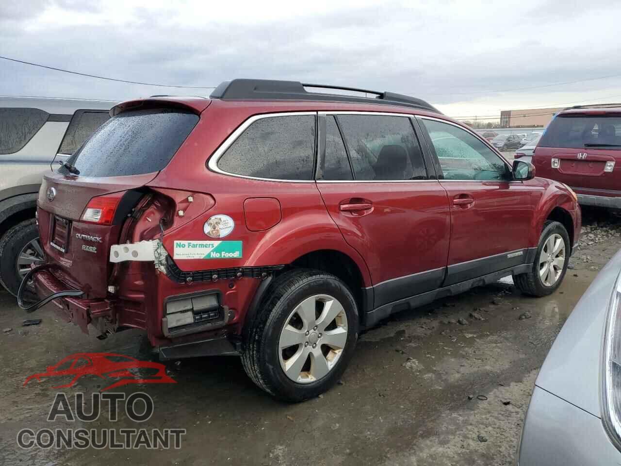 SUBARU OUTBACK 2012 - 4S4BRBCC3C3295514