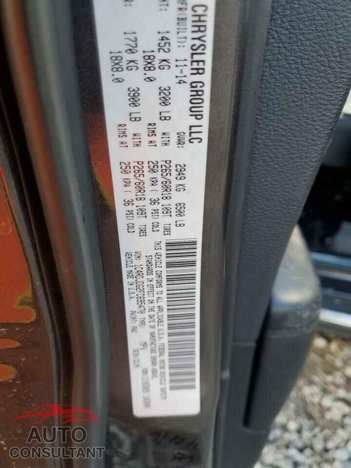 DODGE DURANGO 2015 - 1C4RDJDG2FC695470