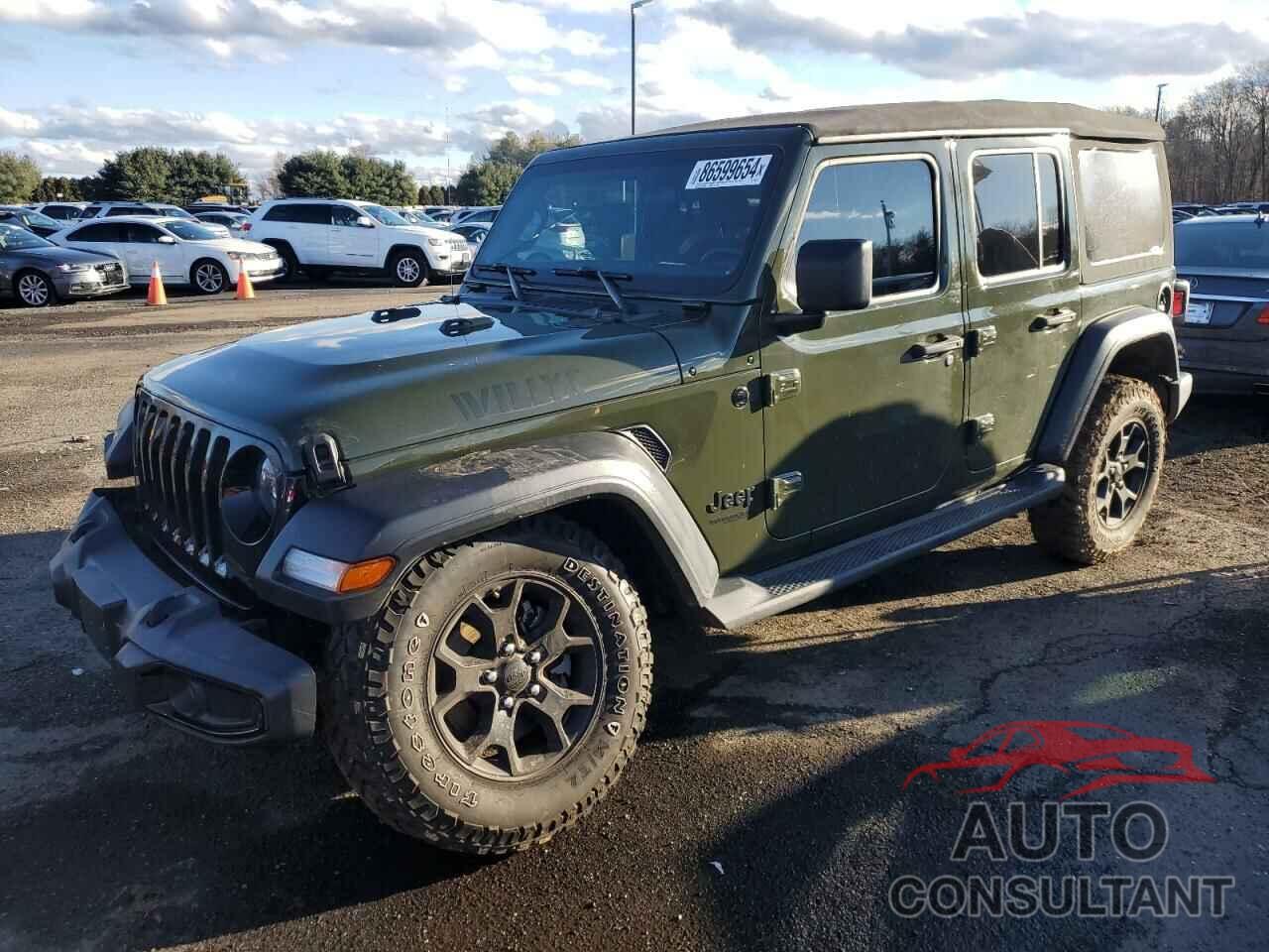 JEEP WRANGLER 2021 - 1C4HJXDG7MW581192