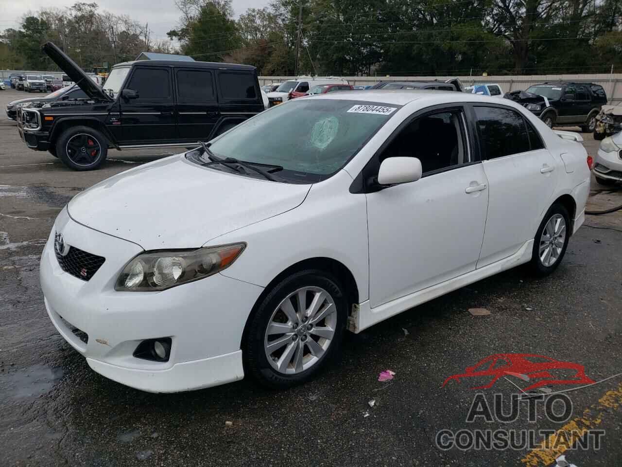 TOYOTA COROLLA 2009 - 2T1BU40E19C117086